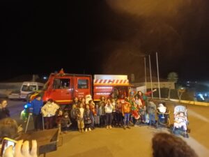 Festa de Natal dos Bombeiros Voluntários da Merceana com Grande Animação e Momentos Emocionantes