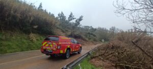 Braço Dado com a População: Bombeiros da Merceana no Restabelecimento da Normalidade